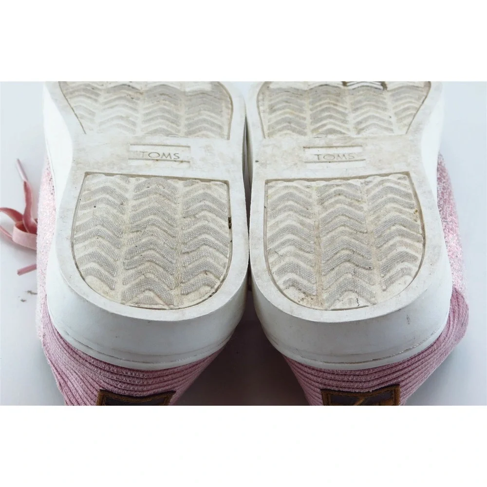Toms Youth‎ Girls Shoes Size 4 M Pink Fashion Sneakers Synthetic